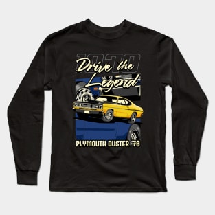 1970 Plymouth Duster Muscle Car Long Sleeve T-Shirt